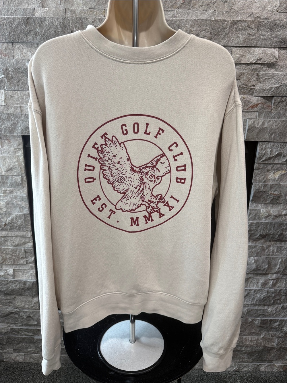 Quiet Golf Graphic Sweatshirt